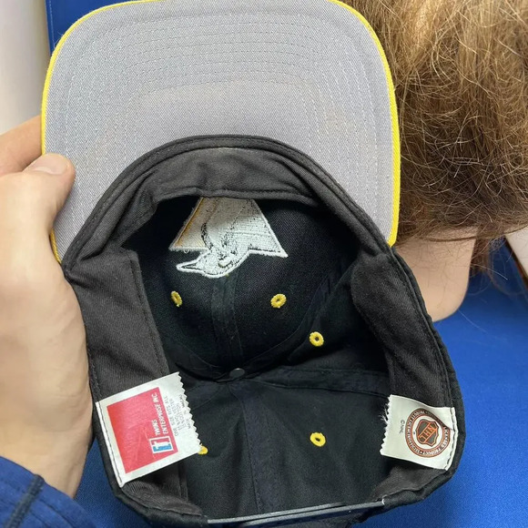 Vintage Black and Yellow Penguin Baseball Cap - Picture 5 of 6